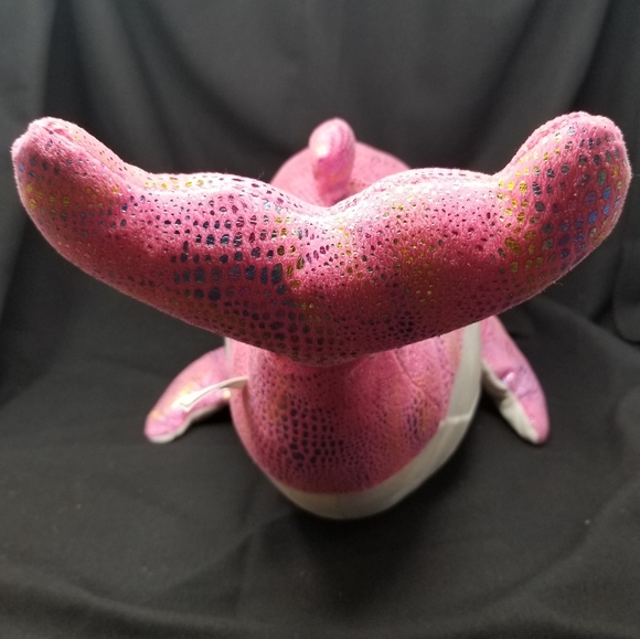 2014 TY BEANIE BOOS LARGE SPARKLES PLUSH DOLPHIN - Picture 5 of 11